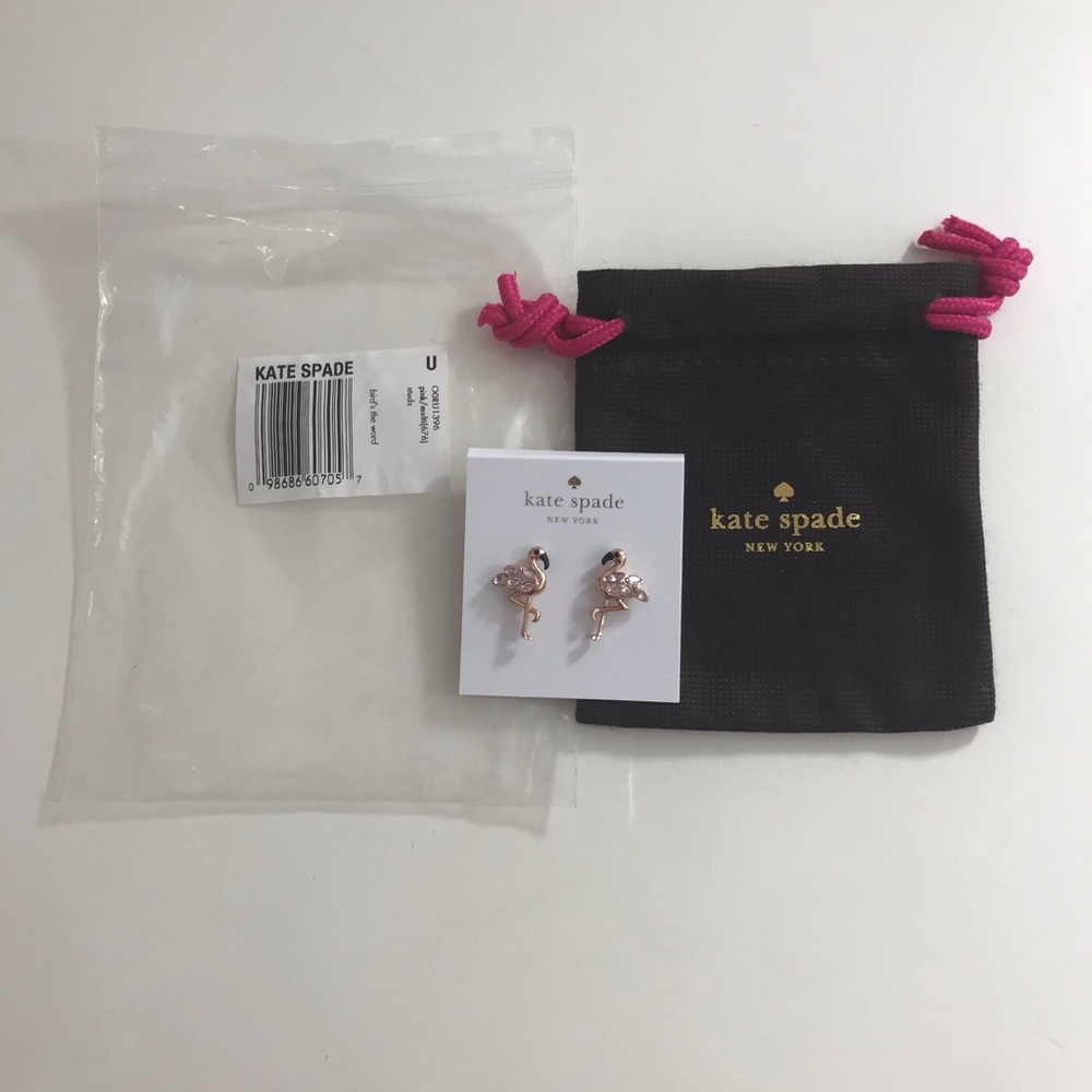 Kate spade ♠️, O0RU1396 pink/multi studs,earrings - Picture 7 of 8